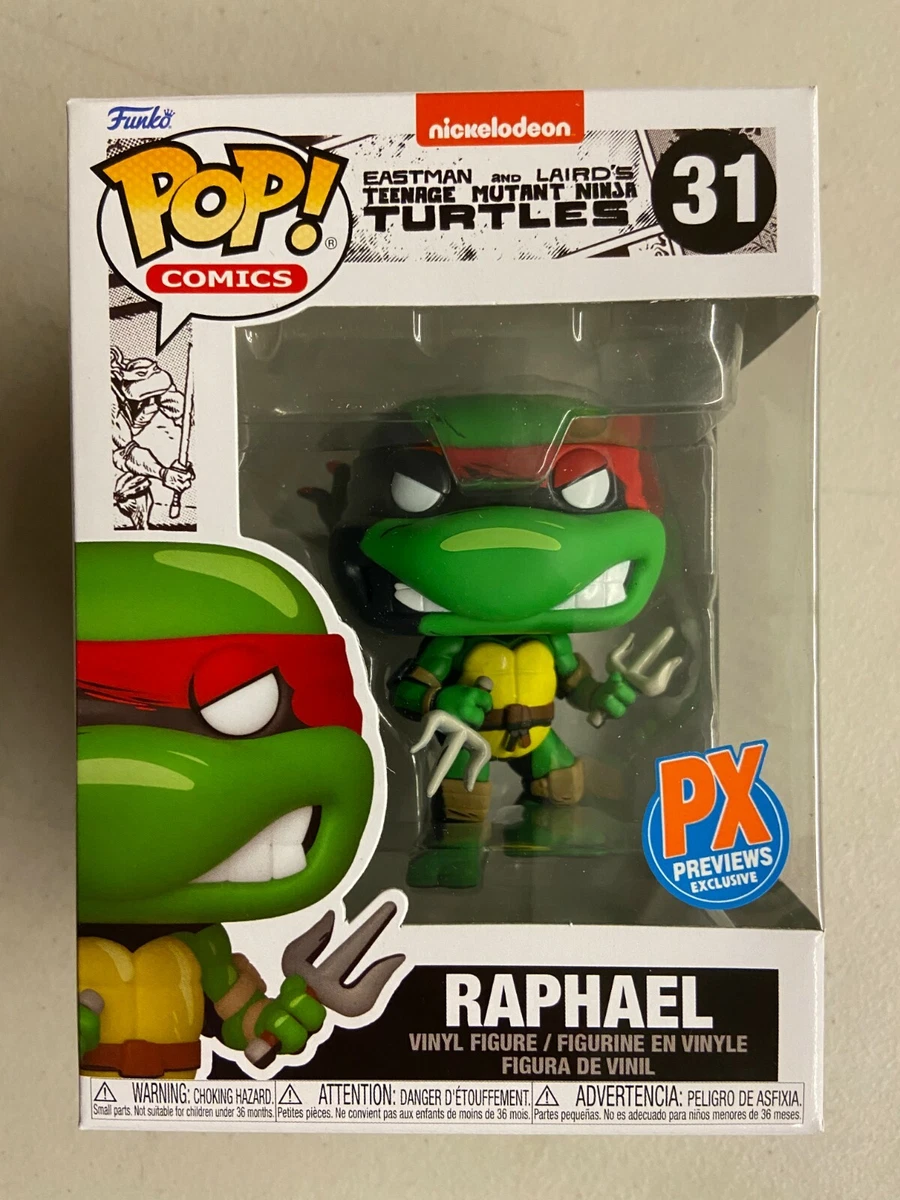 Funko Pop! Tartarugas Ninja Teenage Mutant Ninja Turtles Raphael 31 - Moça  do Pop - Funko Pop é aqui!