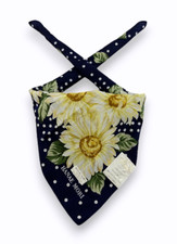 Vintage Hanae Mori Handkerchief Neckerchief Bandana Pocket Square Gift