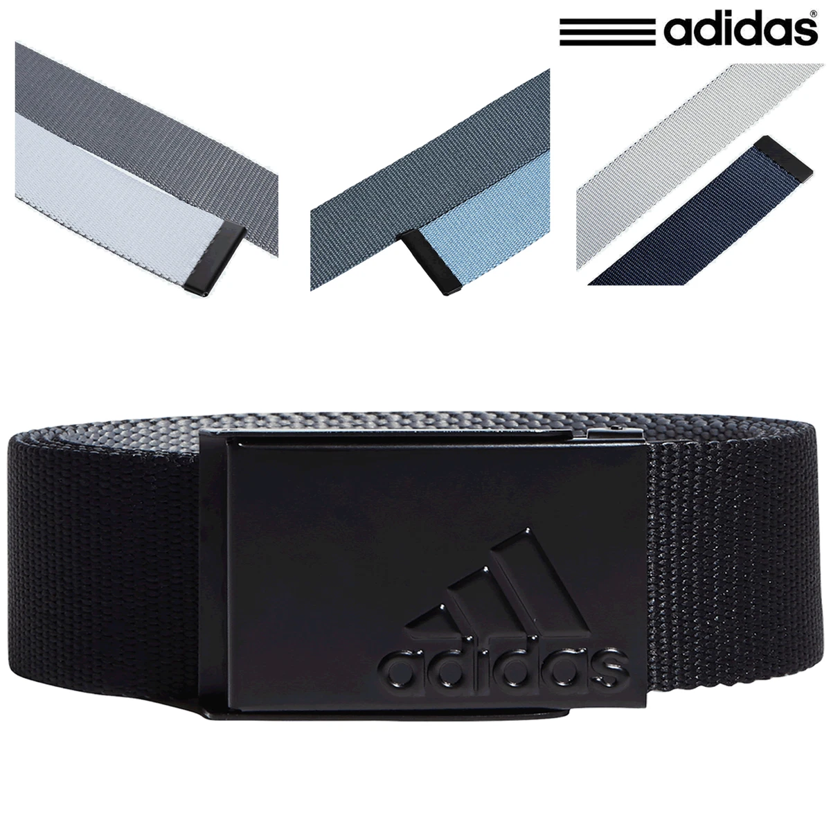 ADIDAS GOLF BELT MENS ONE SIZE FITS ALL CANVAS WEBBING ALL COLOURS