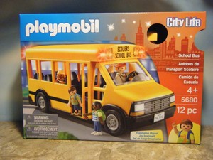 playmobil school bus 5680