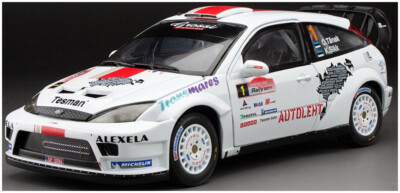 1:18 Sunstar H3913 Ott Tanak Ford Focus RS WRC '03 #1 1st Saaremaa Rally 2011