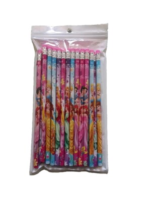 25pcs Mashup Disney Princess Cartoon #2  HB Pencil for writing, drawing, favors