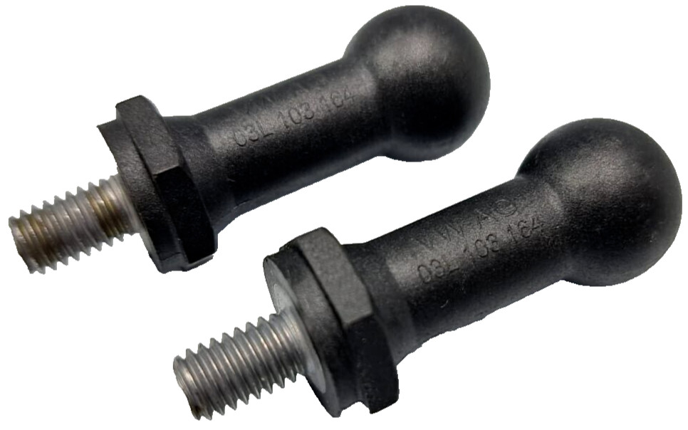 Fixation rotule cache moteur 03L103164 pour stopper les vibrations mécaniques Audi VW