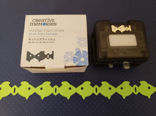 Creative Memories Border Maker Cartridge BMC Kissing Fish Chain