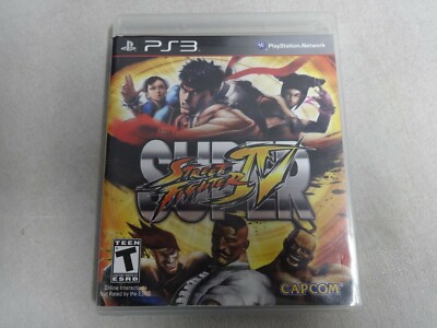 Super Street Fighter IV Sony Playstation 3 PS3 Game Complete