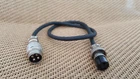 1x CB RADIO 4 PIN COBRA TO 5 PIN COBRA MICROPHONE ADAPTER CONVERTER WALKIE C4P5C
