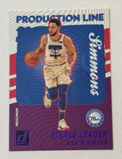 2021-22 Panini Donruss Production Line Press Proof Purple #8 Ben Simmons