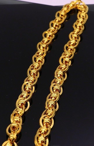 LINK CHAIN WITH UNIQUE DESIGN HOLLOW 
