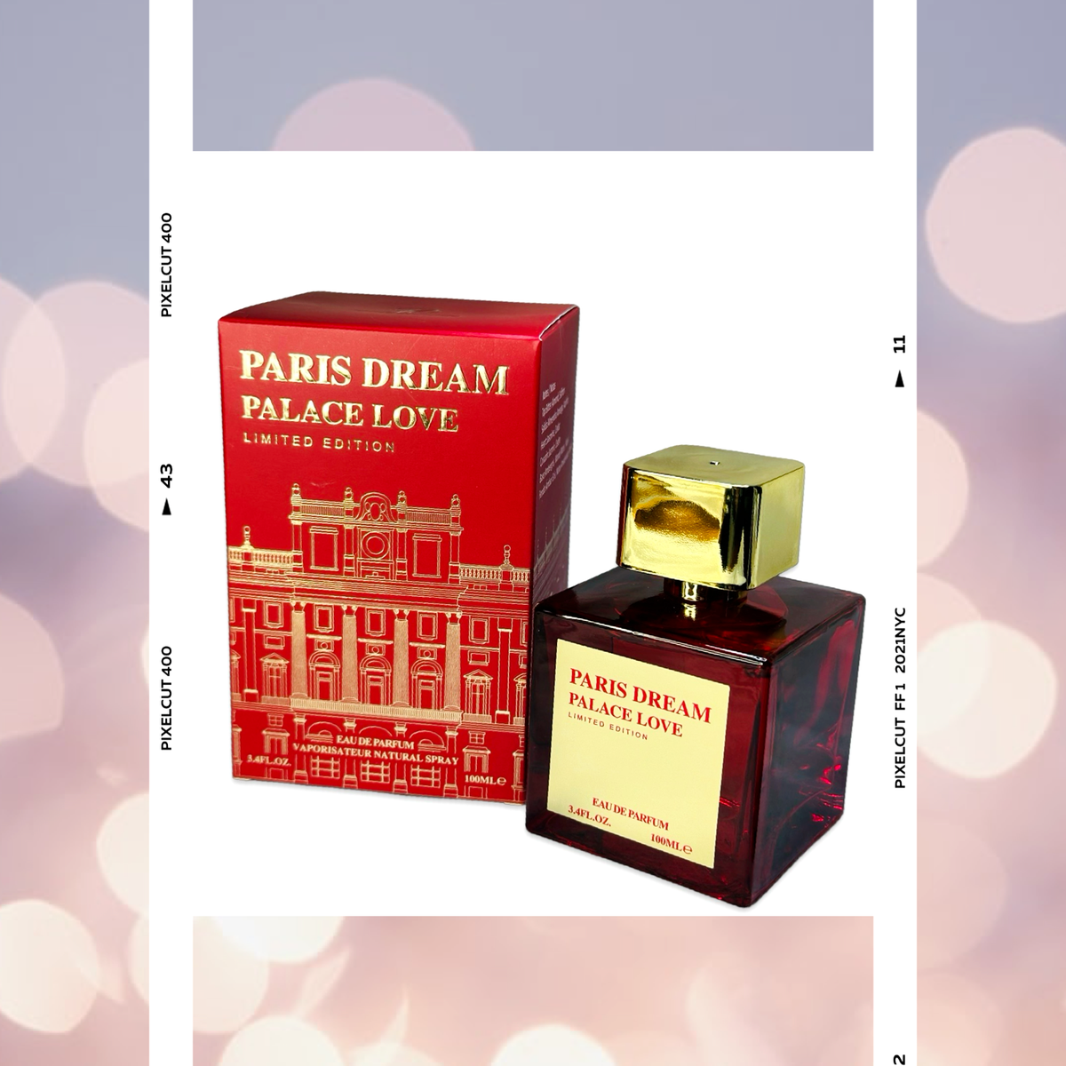Paris Dream Palace Love Perfume - Luxurious Amber & Woody Scent