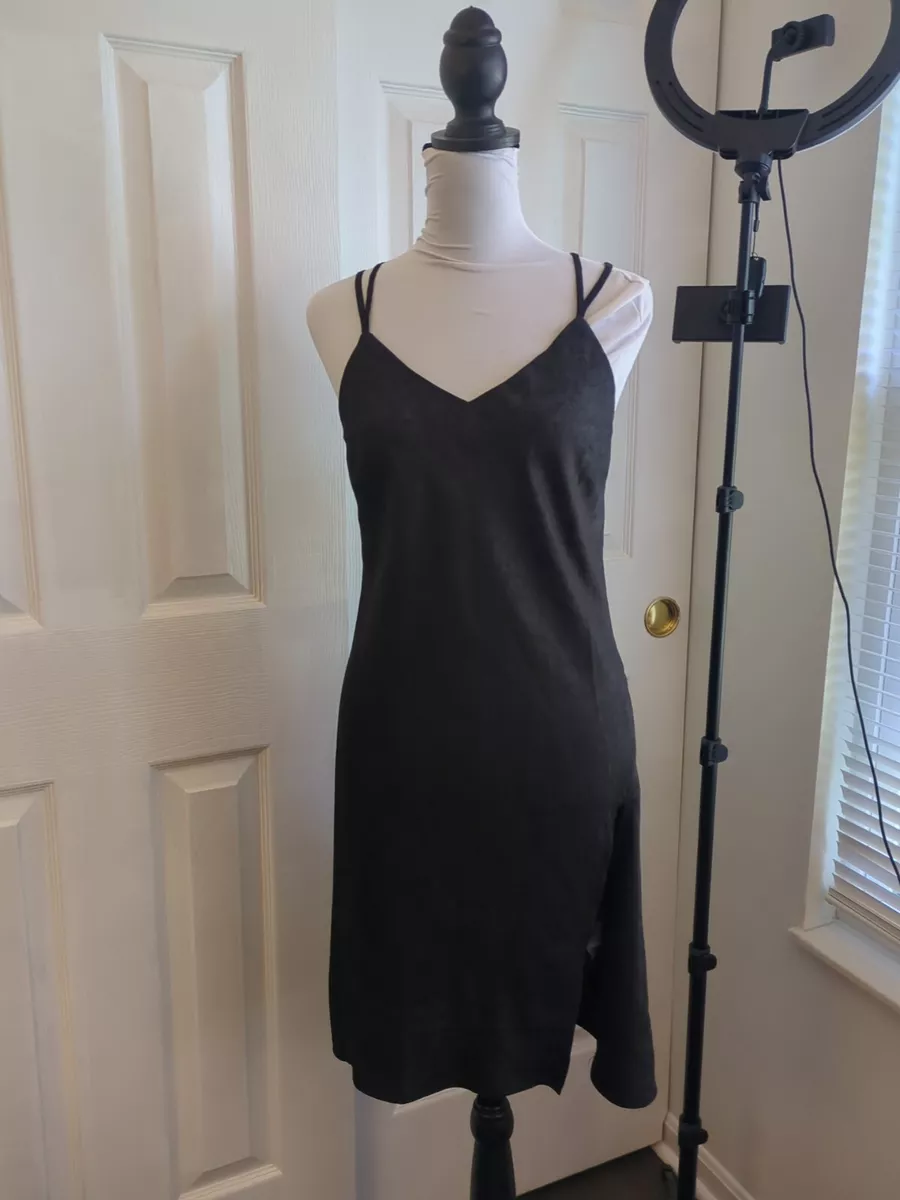 Forever 21 Women s Dress Black Paisley Slip Satin Size Small eBay