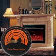 Super Wood Burner Top Thermometer Stove Temperature Meter Stove Flue Thermometer