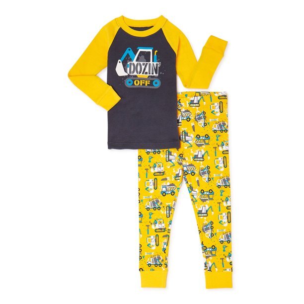 Wonder Nation Best Baby Boy Pajamas Wonder Nation Boys Pjs Walmart