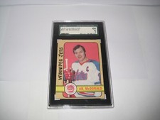 1972-73 0-PEE-CHEE AB MCDONALD NHL ACTION #321 SGC GRADED 60 EX 5 FREE SHIP!