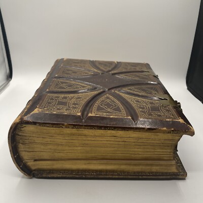 The Holy Bible Old And New Testaments / 1865 Harding Extra