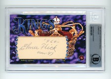 Elmer Flick 2021 Historic Autographs Kings 3 Cut Signature Auto Beckett BAS COA