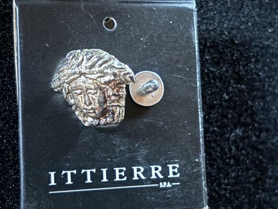 original versace knopf silberfarben jeans - Bild 4 von 4