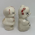Royal Ware Teddy Bear 3” Salt & Pepper Shakers Painted Vintage — photo 2