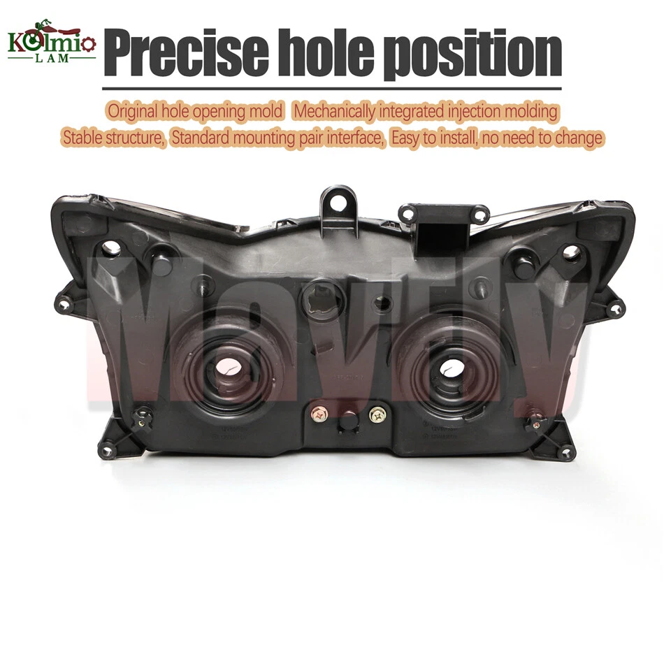 Conjunto de lámpara de faro delantero apto para Honda ST1300 ST 1300 02-11 Foto 3 de 4