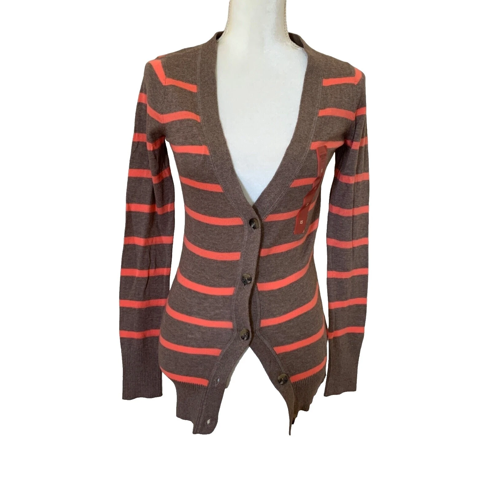 Mossimo Women's Striped Cardigan Sweaters