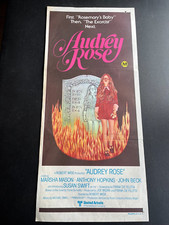 AUDREY ROSE   original HORROR  poster MARSHA MASON-ANTHONY HOPKINS-ROBERT WISE