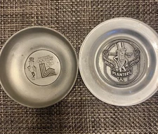 2 VTG. PLANTERS PEANUTS ITEMS: Limited Edition 1601/2000 Pewter Plate & Olympic 