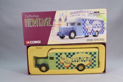 Berliet GLR8 fourgon + remorque Pinder CORGI