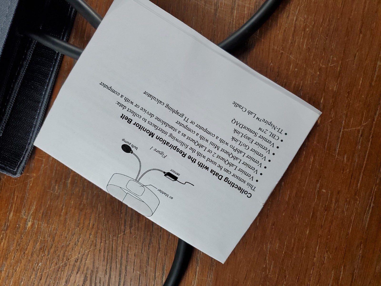 Vernier Respiration Monitor Belt RMB eBay