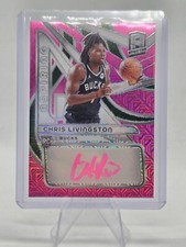 2023-24 Panini Spectra Chris Livingston Aspiring Rookie Auto Meta /25 