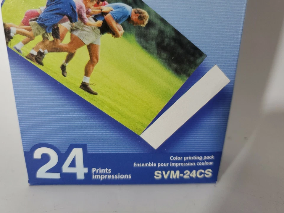 Sony SVM-24CS Print Pack for Sony DPP-MP Printer (24 2x3.25") BRAND NEW SEALED  - Image 2 of 4