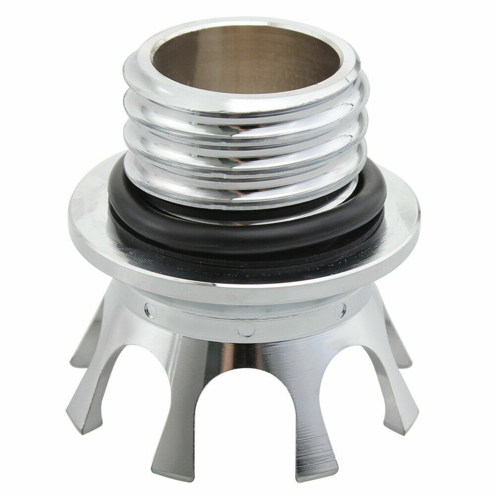 Aluminum Motorcycle Mesh Fuel Gas Tank Cap Cover For Harley Sportster 1200 883 E - Foto 6