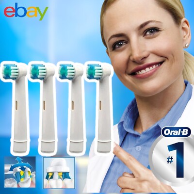 Oral-B Pro Precision Clean Ersatzköpfe für elektrische Zahnbürste weiß 4er Pack