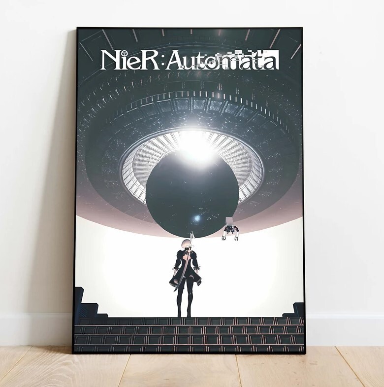 Nier: Automata Poster, Wall Art & Home Decor, Video Game Poster Gift-image