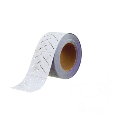 3M Cubitron II Hookit Schleifstreifen 737U auf Rolle, 70 mm x 12 m, Multiloch K320+