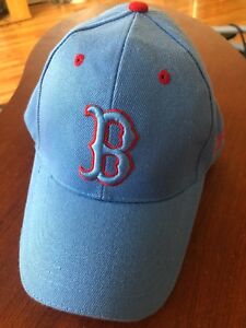 blue boston red sox hat