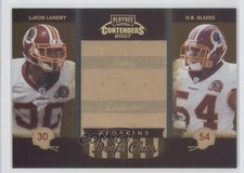2007 Playoff Contenders Draft Class Gold /250 HB Blades LaRon Landry #DC-32 0q8