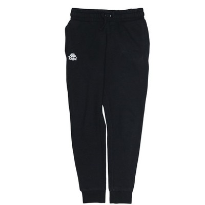 Kappa Jogginghose Herren schwarz Medium Fleece Tapered