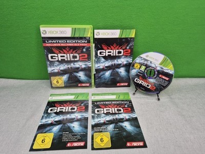 GRID 2 Limited Edition Microsoft Xbox 360 Videogame Sehr Guter Zustand 