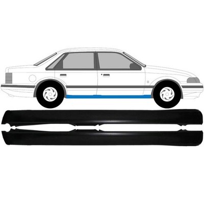 Für Ford Scorpio Mk1 1985-1994 Voll Schweller Reparaturblech / Paar