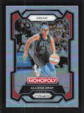 Allisha Gray 2024 Panini Prizm Monopoly WNBA Silver Prizms #6