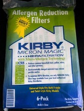 Kirby Micron Magic HEPA Filtration Vacuum Bags 6 Pack F  Twist Style Models 2