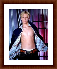 Aaron Carter Shirtless 8.5 x 11 Candid Color Unframed Collectable Photograph