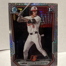 2026 Bowman Chrome 1st Bowman Mojo Wehiwa Aloy BCP-135 Baltimore Orioles