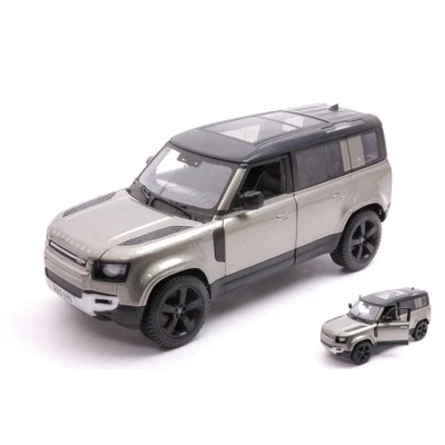 LAND ROVER DEFENDER 110 2022 GREEN METALLIC 1:24 Burago Auto Stradali -F- Nouvea - Photo 1/3