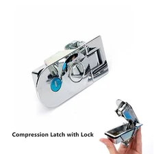 Boat RV Compression Latch Lock W/ 2 keys Fit for Southco C5-21-35 Sealed Lever [