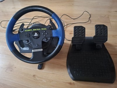 Thrustmaster T150 Force Feedback Lenkrad, 2-PEDALSET, PS3/PS4/PS5/PC