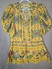 FARM Rio Delicate Flowers Cotton Minidress