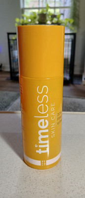 Timeless Skin Care Vitamin C 20% & E Hyaluronic & Ferulic Acid Serum Jumbo 4 oz