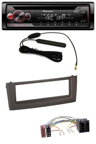 Pioneer CD USB AUX DAB MP3 Autoradio für Fiat Grande Punto Punto ab 05 schwarz - Bild 1 von 9