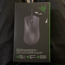 Razer DeathAdder V3 Ultra-Lightweight Wired Ergonomic Gaming Mouse Black
