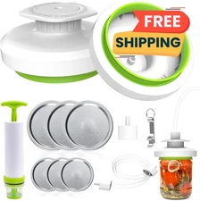 Selladora al vacío con bomba y abridor de tapa, acrilonitrilo butadieno estireno